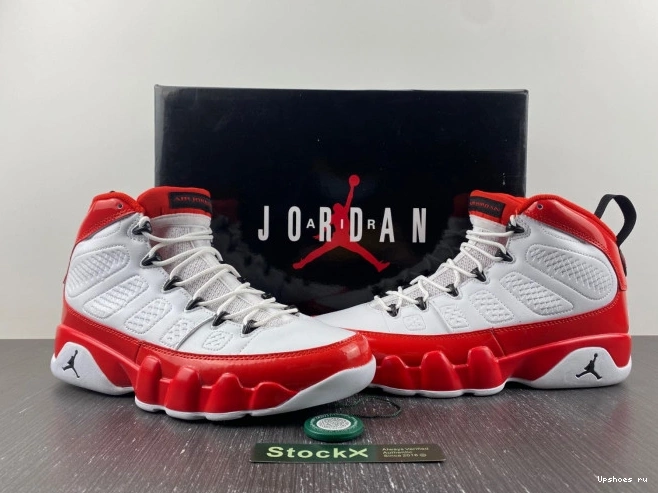 302370-160 White 9 Retro Gym Red Jordan 0419